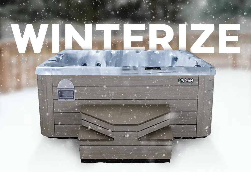 Winterize Hot Tub- Includes Antifreeze